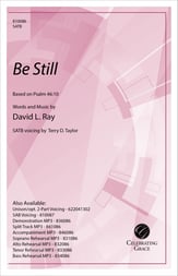 Be Still SATB choral sheet music cover